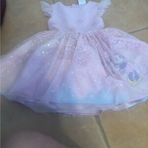 Disney Pink Dress with Sequin Accents